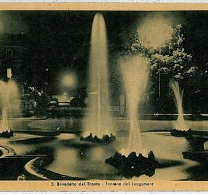 34123  CARTOLINA d'Epoca ASCOLI PICENO -  San Benedetto del Tronto: Fontana
