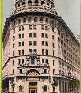 af0222 - ARGENTINA - VINTAGE POSTCARD - Buenos Aires - Banco de Boston