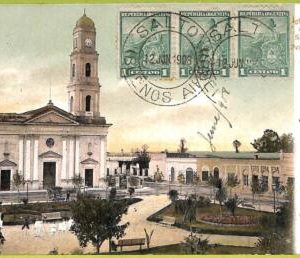 af0303 - ARGENTINA - VINTAGE POSTCARD - Buenos Aires - 1908