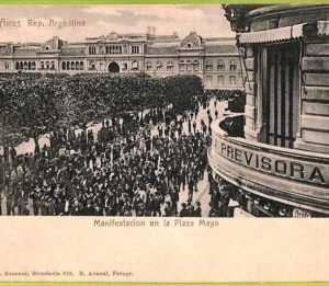 af0308 - ARGENTINA - VINTAGE POSTCARD - Buenos Aires - Plaza de Mayo