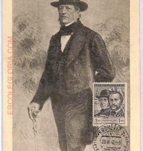 ad8740 - Czechoslovakia - POSTAL HISTORY - Maximum Card 1948, Famous people