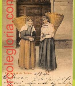 3855 - SWITZERLAND Schweitz - Ansichtskarten VINTAGE POSTCARD - Tessin - 1900