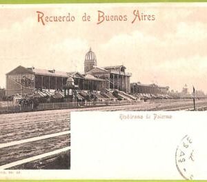 af0225 - ARGENTINA - VINTAGE POSTCARD - Buenos Aires - Hipodromo de Palermo