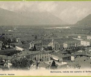 af5227 - SWITZERLAND Schweitz - Ansichtskarten VINTAGE POSTCARD-Bellinzona-1907