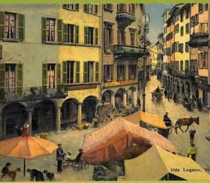 af5369 - SWITZERLAND Schweiz - Ansichtskarten VINTAGE POSTCARD - Lugano - 1924