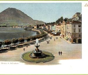 af5380 - SWITZERLAND Schweiz - Ansichtskarten VINTAGE POSTCARD - Lugano