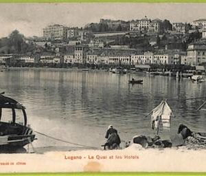 af5399 - SWITZERLAND Schweiz - Ansichtskarten VINTAGE POSTCARD - Lugano - 1906