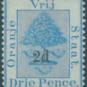 88441 - SOUTH AFRICA: Orange Free State - SG # 52 -  MINT MLH very well centered