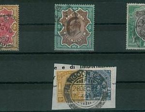 34813 - BRITISH INDIA: small lot of FINE USED stamps