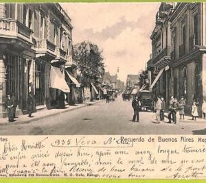 af0325 - ARGENTINA - VINTAGE POSTCARD - Buenos Aires - Ed.Rossauer 41 - 1903