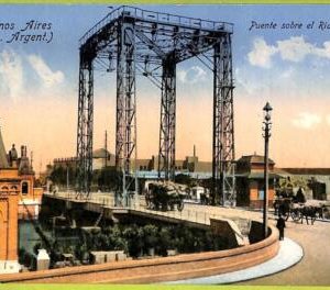 af0234 - ARGENTINA - VINTAGE POSTCARD - Buenos Aires - Bridge over the stream