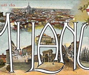 ab1073 - CARTOLINA D'EPOCA - MILANO Città