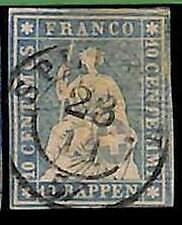 94992cE -   SWITZERLAND - STAMP - Zumstein # 23 Cb - Very Fine  USED