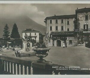 76836 - CARTOLINA d'Epoca - LECCO  provincia -   BARZIO  1935