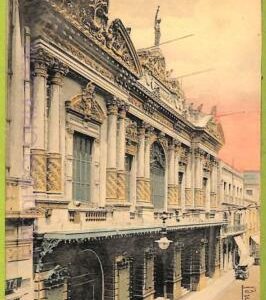 af0238 - ARGENTINA - VINTAGE POSTCARD - Buenos Aires - Teatro de la Opera
