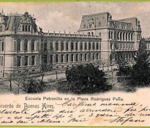 af0241 - ARGENTINA - VINTAGE POSTCARD - Buenos Aires - Escuela Petrinilla - 1902