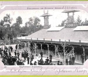 af0338 - ARGENTINA - VINTAGE POSTCARD - Buenos Aires - Hipodromo Argentino