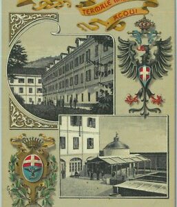 97005  - CARTOLINA d'Epoca - ALESSANDRIA provincia - ACQUI  Termi Militari!
