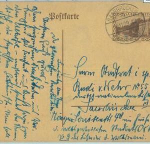 85223 - GERMANY  SAAR  - Postal History - Postal Stationery Card 1929