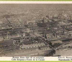af0249 - ARGENTINA - VINTAGE POSTCARD - Buenos Aires - Calle Belgrano