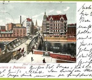 17717 -  POLAND  -  VINTAGE  POSTCARD - Poznan - 1902