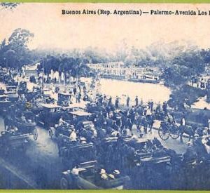 af0264 - ARGENTINA - VINTAGE POSTCARD - Buenos Aires - Palermo - 1923
