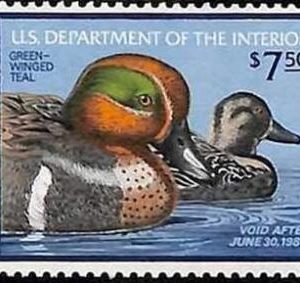 90221c - USA - STAMPS: SCOTT # RW46  1979  Migratory Bird Hunting Stamp MINT MNH