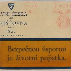 41975 - Czechoslovakia Bohemia and Moravia  POSTAL HISTORY - COVER 1940