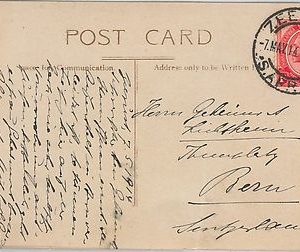 SOUTH AFRICA -  POSTAL HISTORY Ethnic Postcard : ZULULANE Zeerusi to SWITZERLAND