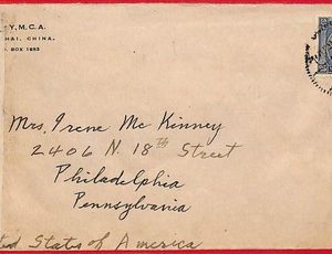 ai6040 - CHINA - Postal History -   CENSORED COVER  to the USA