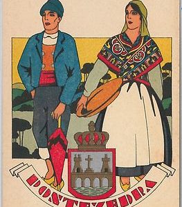42445 - España - POSTAL ANTIGUA - SPAIN  postcard - GALICIA Pontevedra ETHNIC