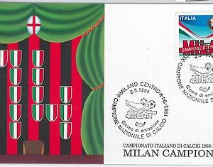 54384 - FOOTBALL - ITALY -  POSTAL HISTORY: FDC COVER    MILAN  1993