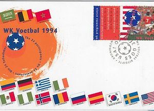54388 - FOOTBALL - NETHERLAND -  POSTAL HISTORY:  FDC  COVER  World Cup 1994