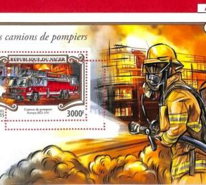 A1401 Niger-ERROR МISSPERF 2015 Cars Firetruck  Пожарная Автотранспорт