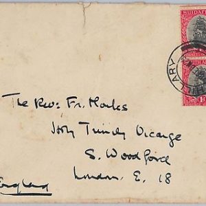 SOUTH AFRICA -  POSTAL HISTORY: English - Afrikaans pair on COVER to UK  1929