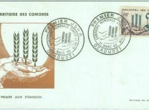 67600 - COMOROS Comores - Postal History -  FDC Cover 1963 - AGRICOLTURE Famine