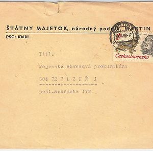 43023 - Czechoslovakia : POSTAL HISTORY -  COVER 1978 - DOG  : Spaniel