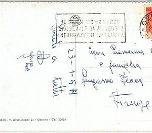 64607 - ITALY - POSTAL HISTORY - POSTMARK on POSTCARD 1954 - CARNIVAL Viareggio