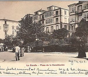 42489  España - POSTAL ANTIGUA - SPAIN vintage postcard - GALICIA La Coruña 1908
