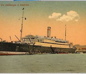 42503 España - POSTAL ANTIGUA - SPAIN vintage postcard  GALICIA - Vigo: EMBARQUE