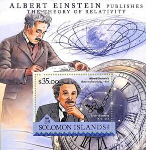 A8544 - SOLOMON - Stamp Sheet - 2016 ALBERT EINSTEIN SCIENCES