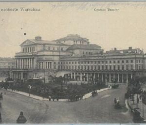 79925 -  POLAND  -  VINTAGE   POSTCARD  -  WARSAW Warzawa 1916
