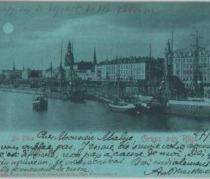 79805  - LATVIA  -   VINTAGE   POSTCARD   -  GRUSS aus RIGA 1902