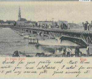 79811  - LATVIA  -   VINTAGE   POSTCARD   -   RIGA  1901