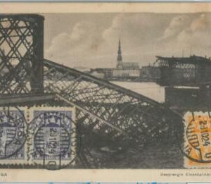 79813  - LATVIA  -   VINTAGE   POSTCARD   -   RIGA  1924