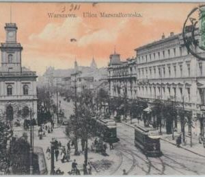 79917 -  POLAND  -  VINTAGE   POSTCARD  -  WARSAW Warzawa 1911
