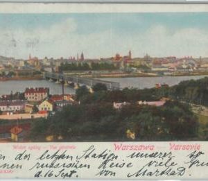 79923 -  POLAND  -  VINTAGE   POSTCARD  -  WARSAW Warzawa