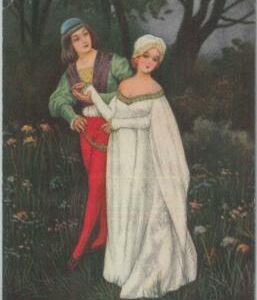 77051 - VINTAGE POSTCARD - Glamour, Ladies, ARTIST SIGNED: Colombo E.