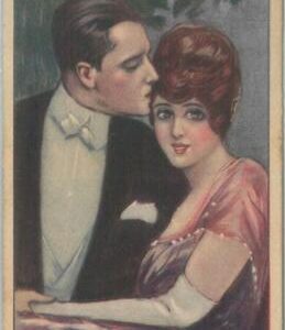 76966 - 1920 VINTAGE POSTCARD - Glamour, Ladies, ARTIST SIGNED: Bompard S.