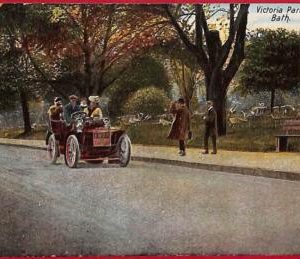 ai0051 -  GREAT BRITAIN - VINTAGE POSTCARD - Bath, Victoria Park